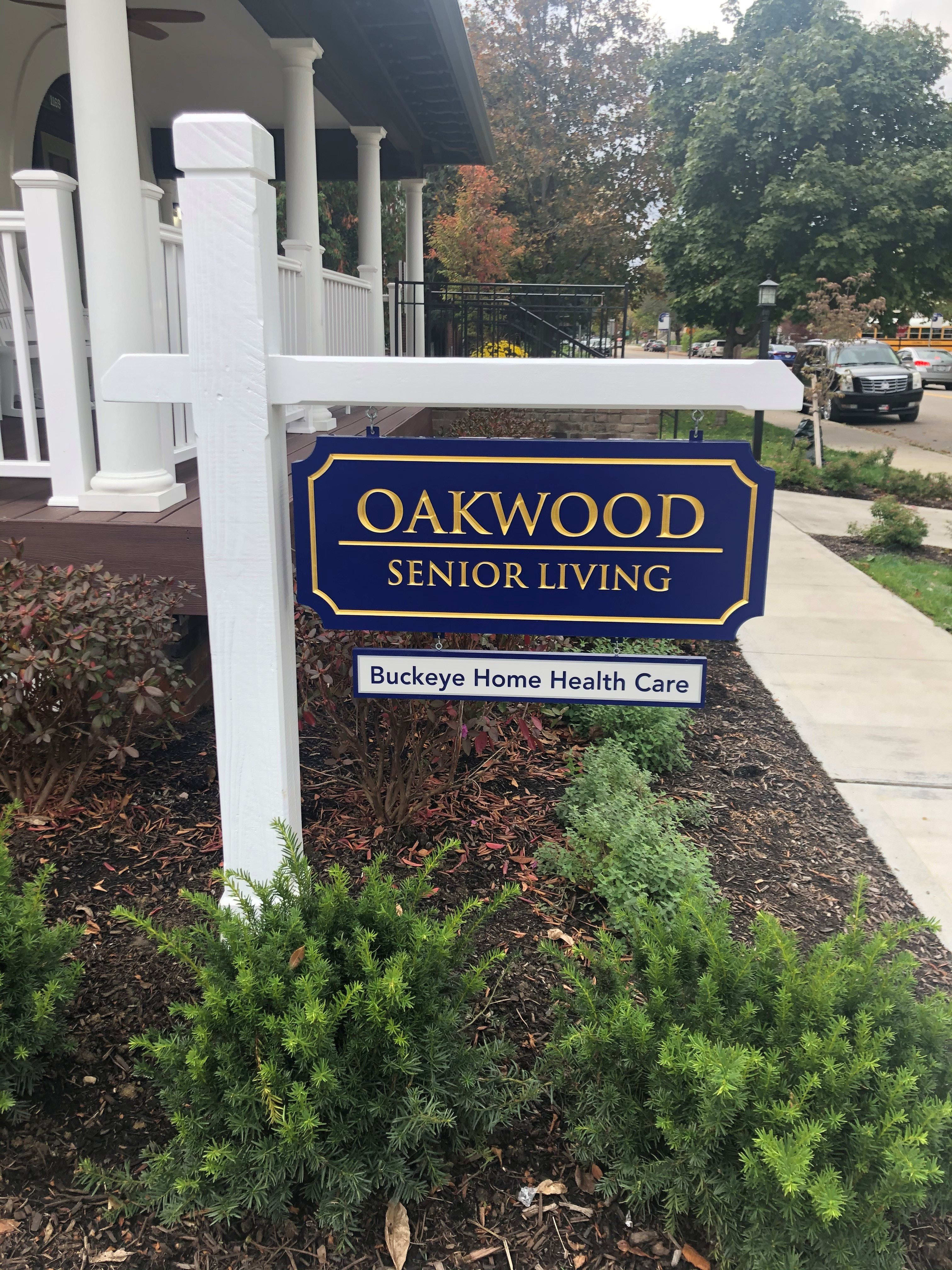 Oakwood outdoor common area