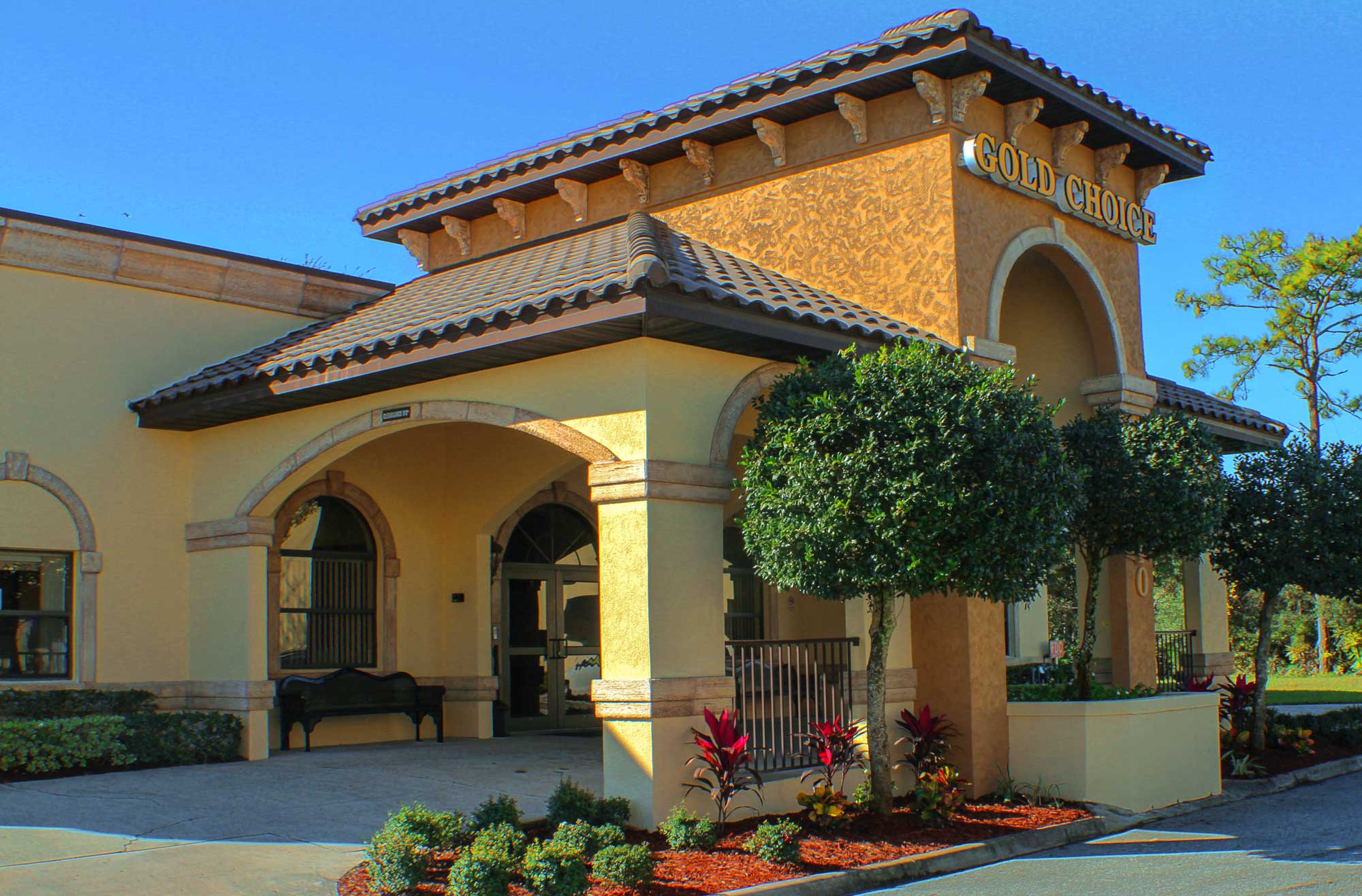 Gold Choice Assisted Living and Memory Care - Ormond Beach community exterior
