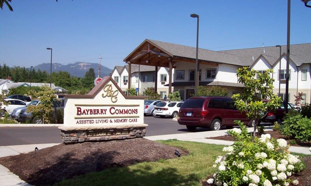 Bayberry Commons Assisted Living Memory Care outdoor common area