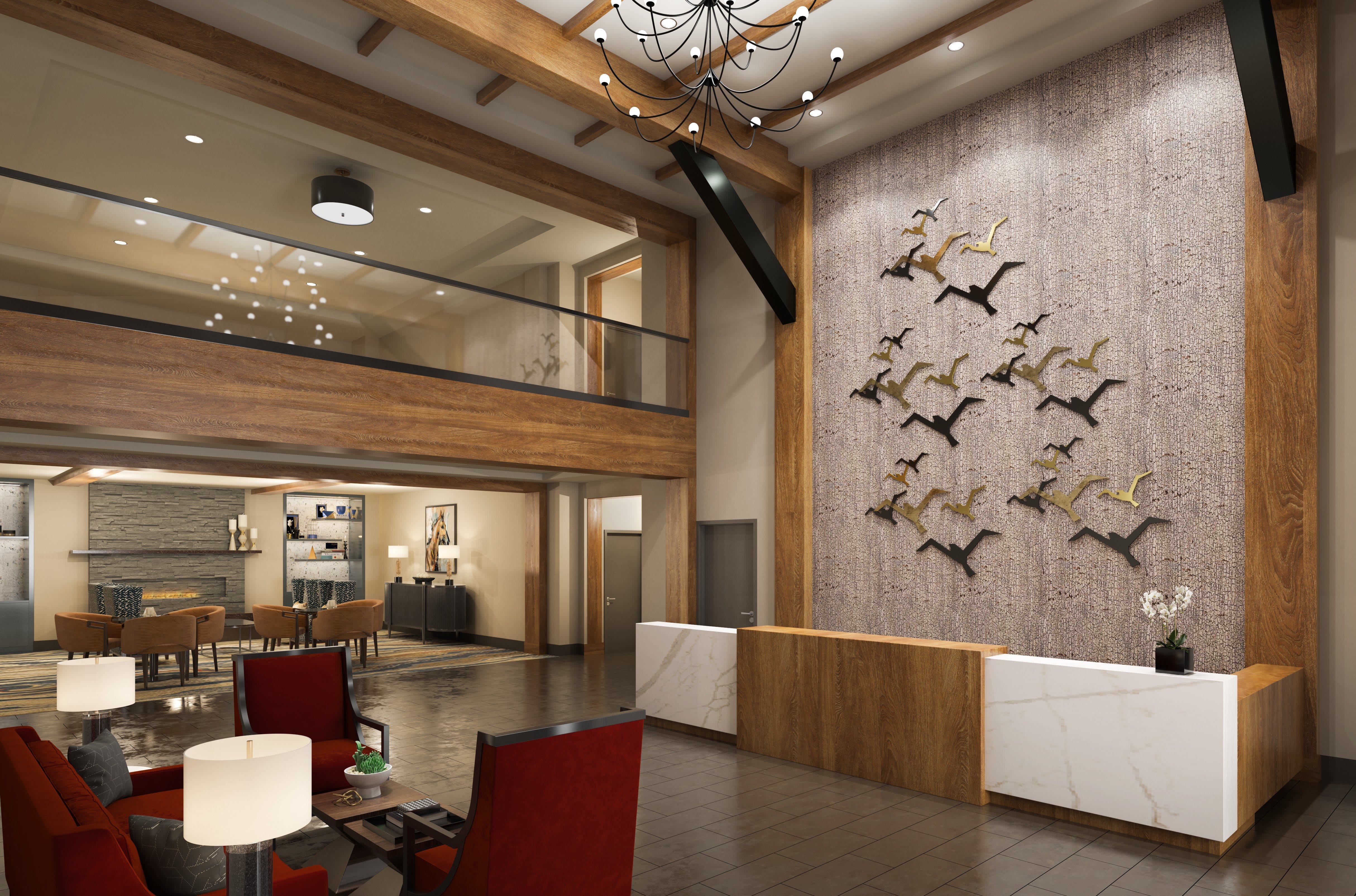 Rockbridge Oaks reception area