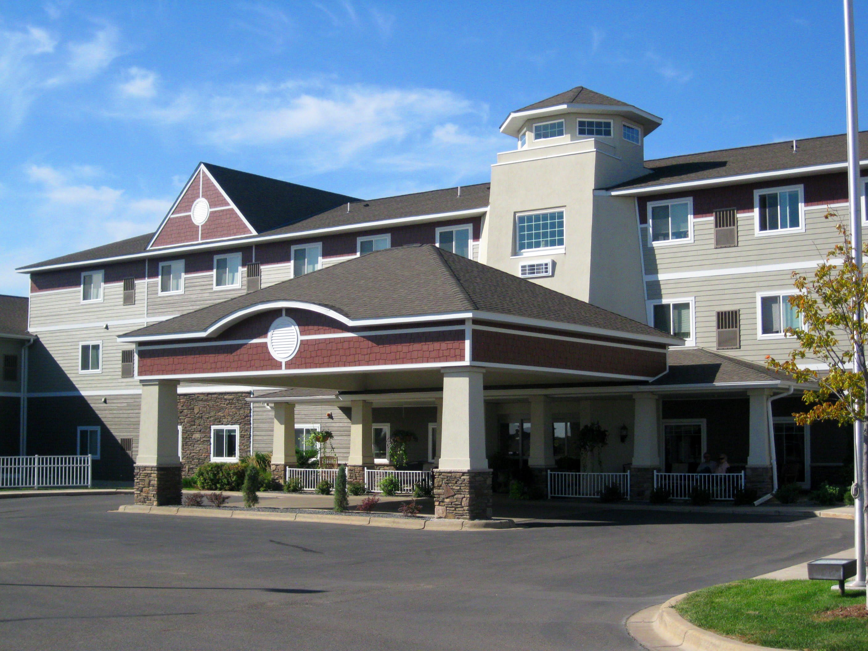 New Perspective Senior Living Waconia community entrance