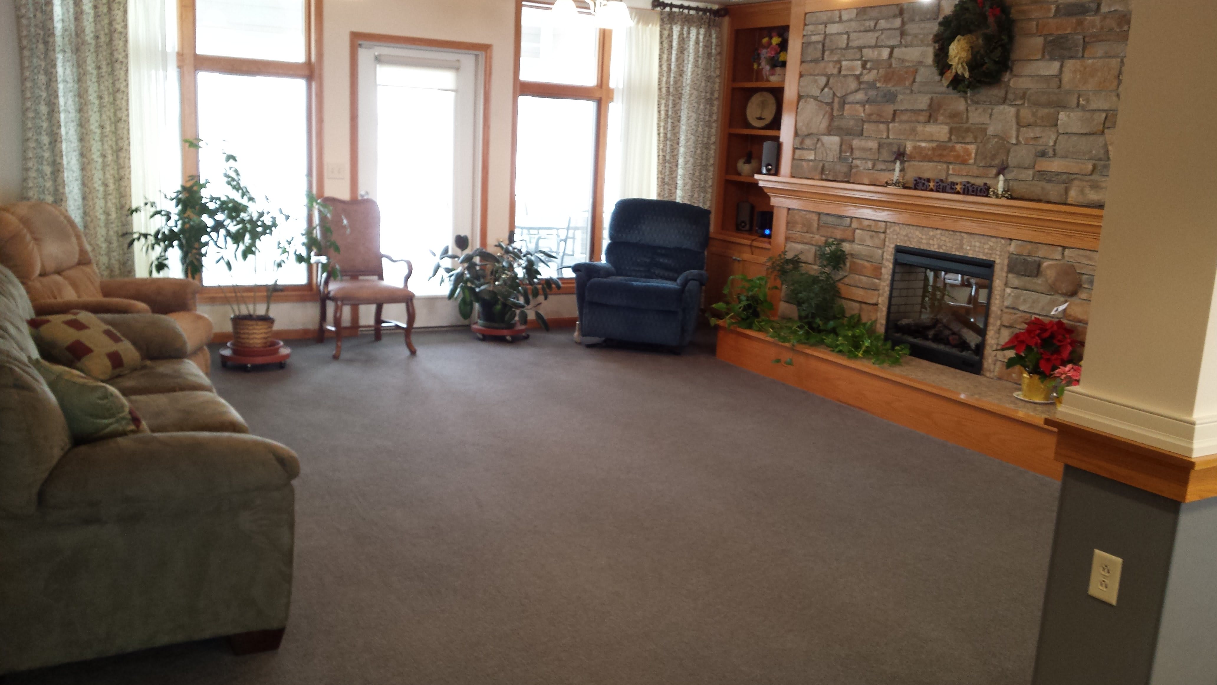 Whispering Willow Assisted Living and Memory Wing indoor common area