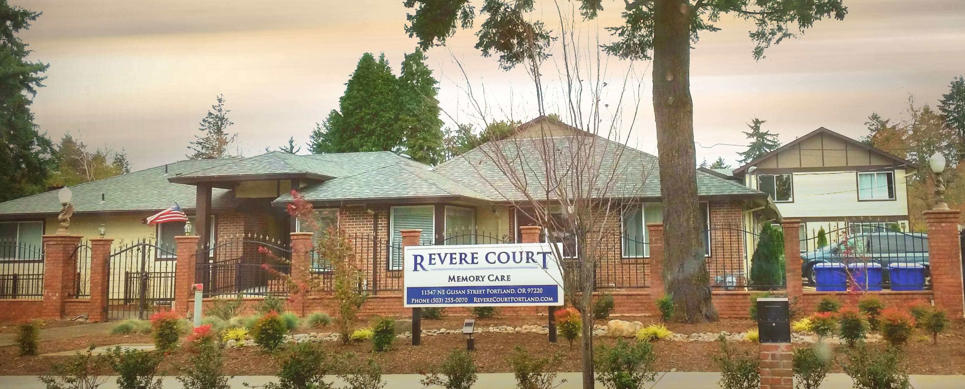 Revere Court of Portland Memory Care community exterior