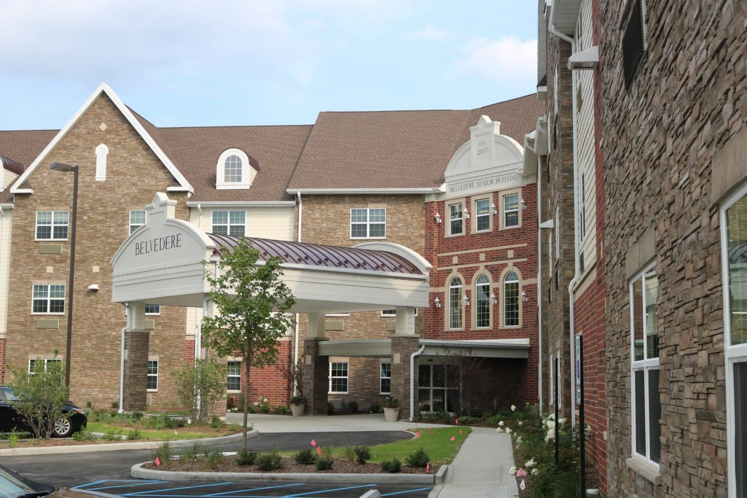 Belvedere Senior Housing Community Exterior