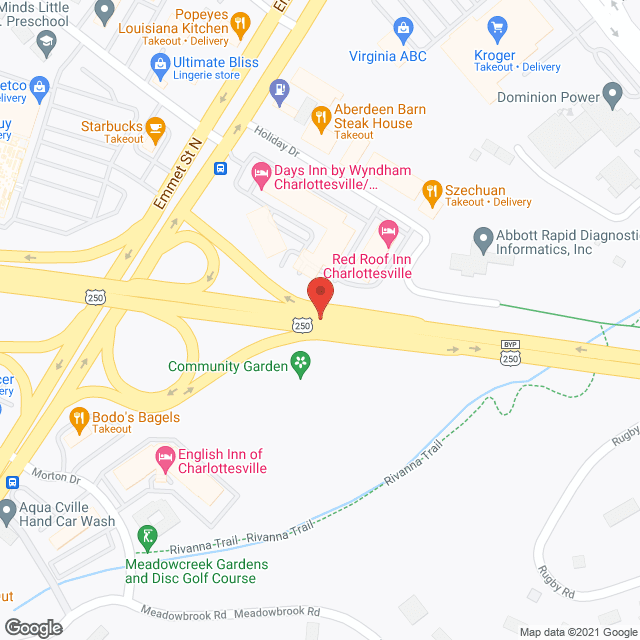 Care Advantage of Charlottesville, VA in google map