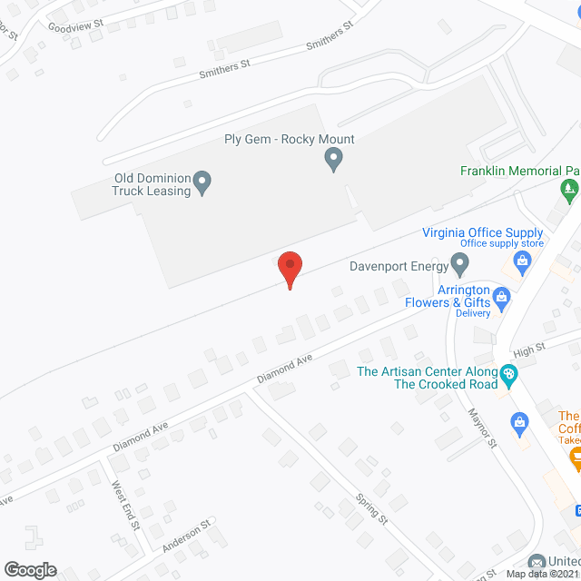 Care Advantage of Rocky Mount, VA in google map