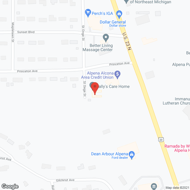 Sally's Care Home I in google map