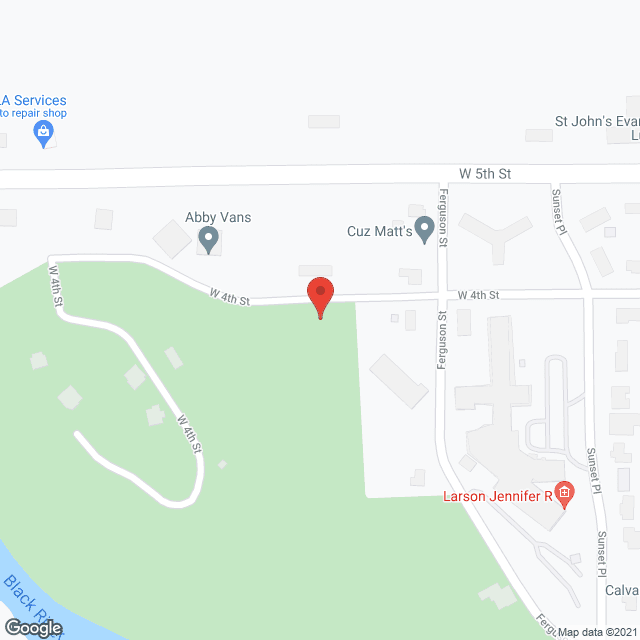 Riverside Assisted Living in google map