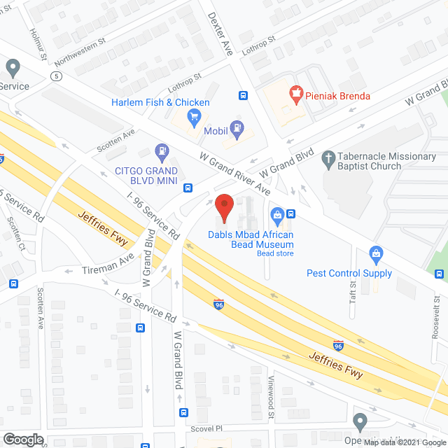Hillcrest Residence in google map