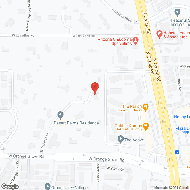 Desert Sun Residence in google map
