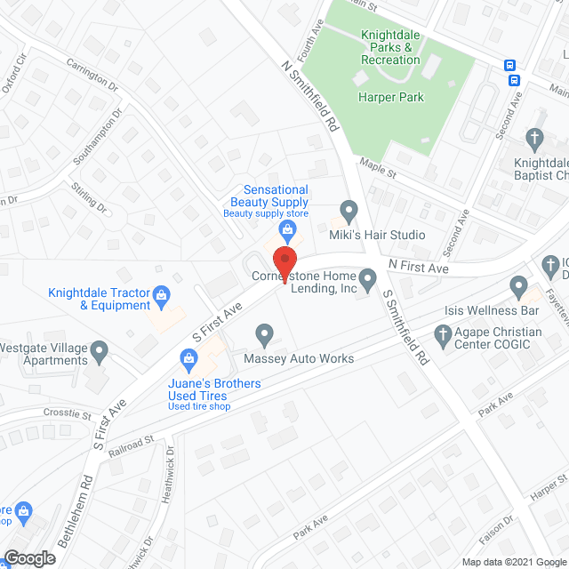 Darlings Home Care Services in google map