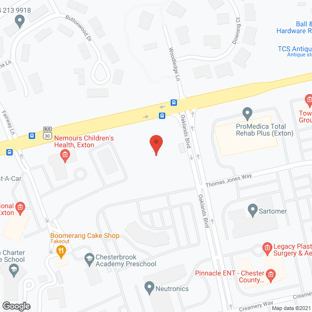 Arbor Terrace Exton-Duplicate in google map