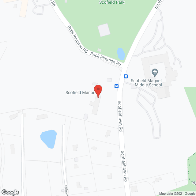 Scofield Manor in google map