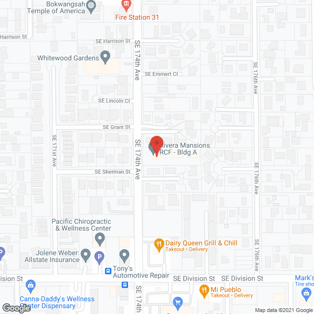 Rivera Mansions RCF in google map