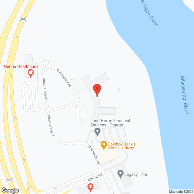 Riverview Landing in google map