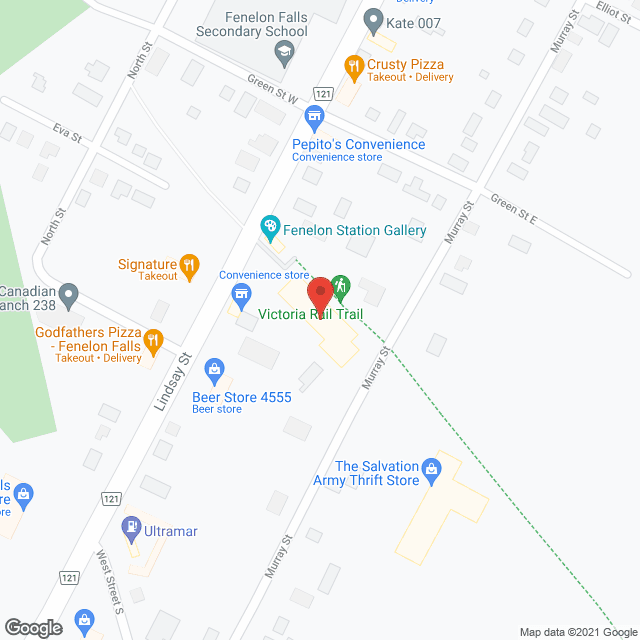Fenelon Area Independant living association in google map