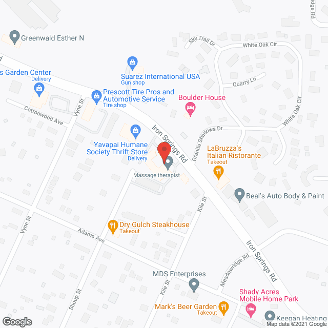 Gentiva Personal Care of Prescott AZ in google map