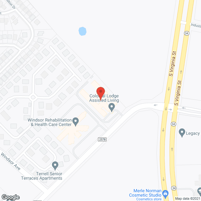 Colonial Lodge Assisted Living in google map