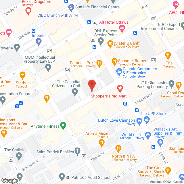Living Assistance Services - Ottawa in google map