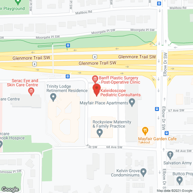 Bayshore Home Health Calgary in google map