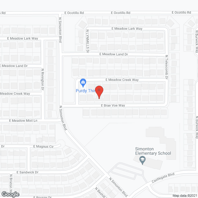 Harmony Adult Living Solutions in google map