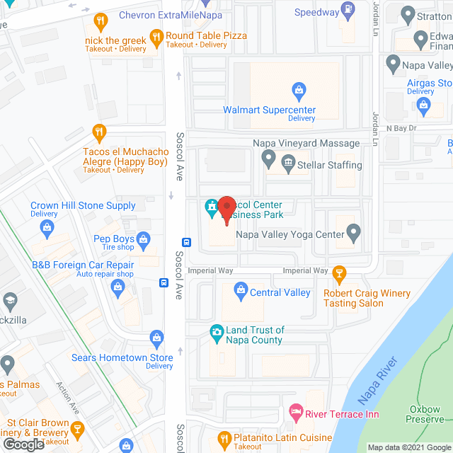 Home Care Assistance Napa in google map