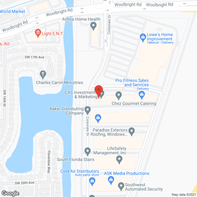 Dependable Senior Care in google map