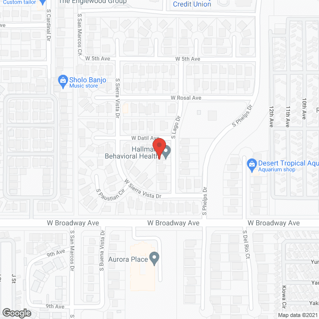 Hallmark Assisted Living in google map