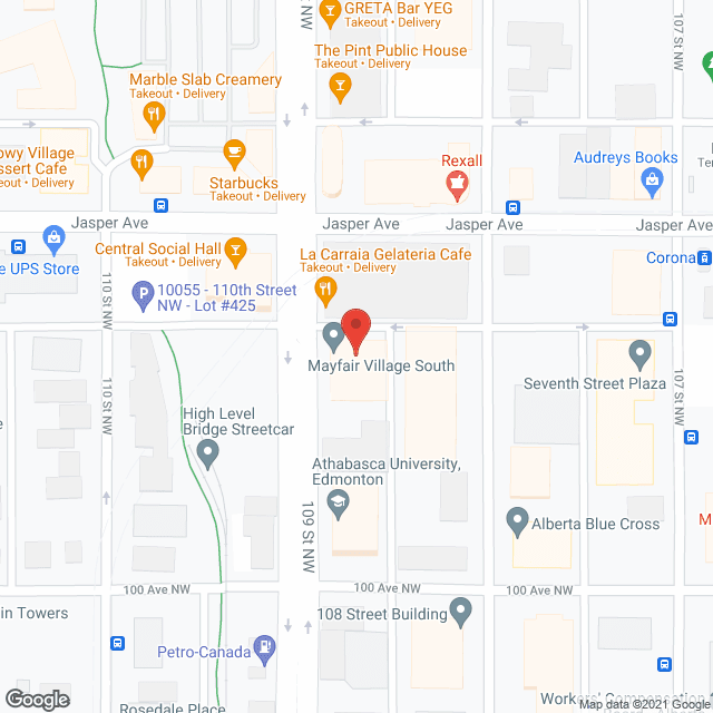 Mayfair Village South in google map