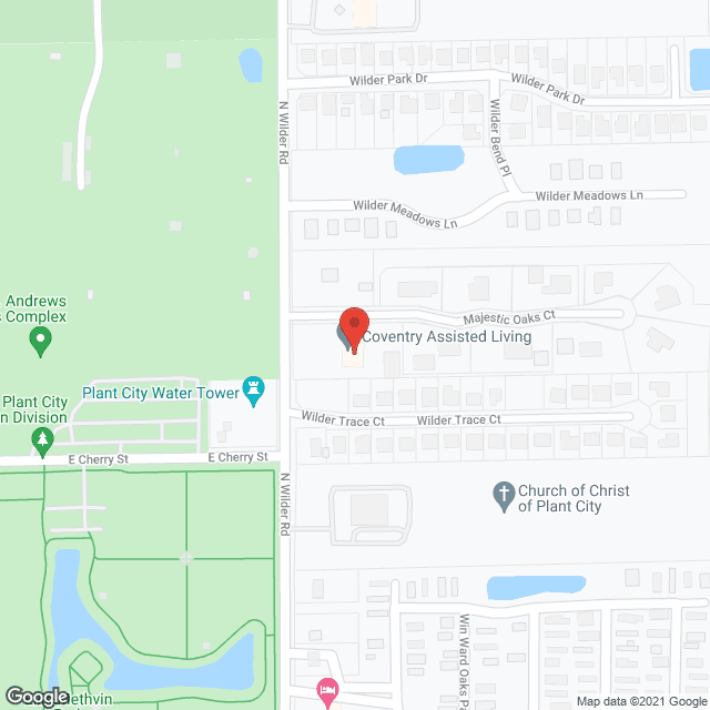 Coventry Assisted Living in google map