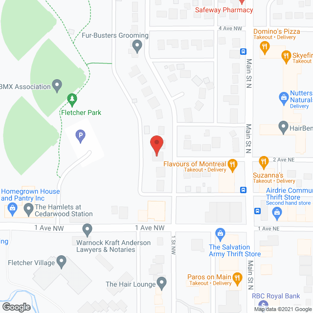 Fletcher Village (public) in google map