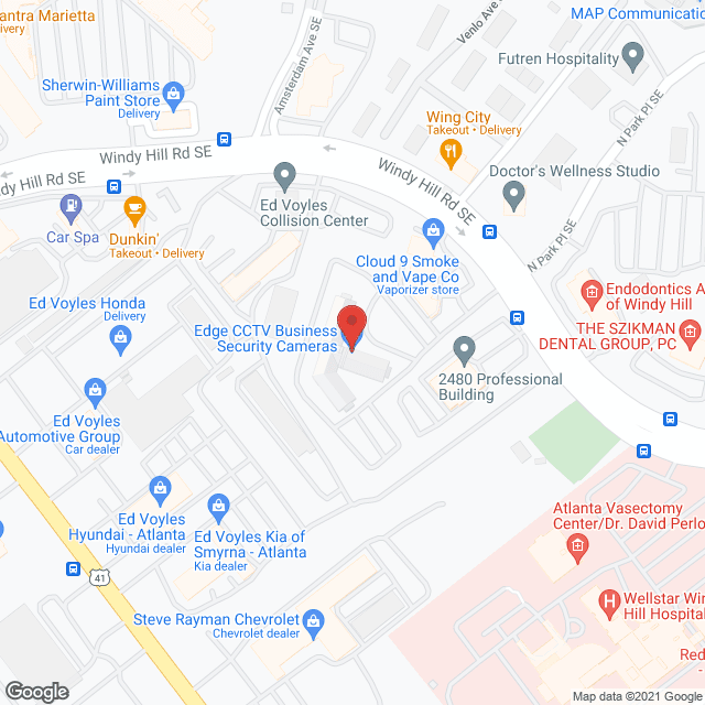 BrightStar Care Sandy Springs in google map