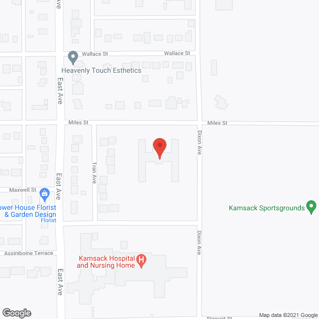 Eaglestone Lodge/Kamsack Senior Housing Co. in google map