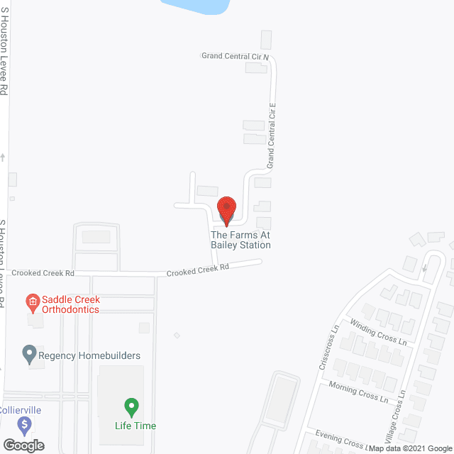 The Jordan River Health Campus at The Farms of Bailey Station in google map