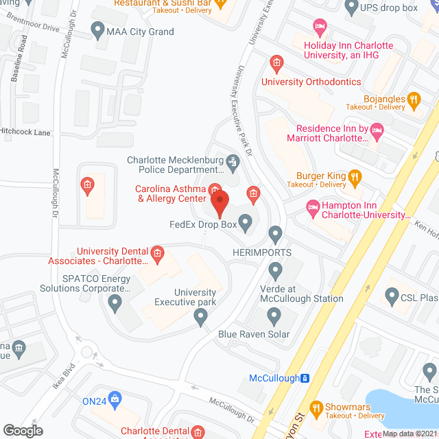 Chosen Health Care Services - Charlotte in google map