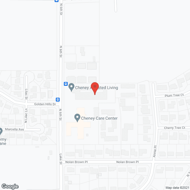 Cheney Assisted Living in google map