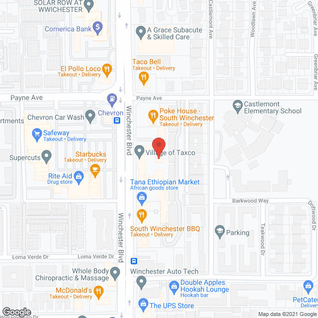 Sanctuary Home Care - San Jose in google map