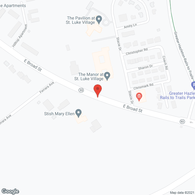 St Johns Hospice in google map