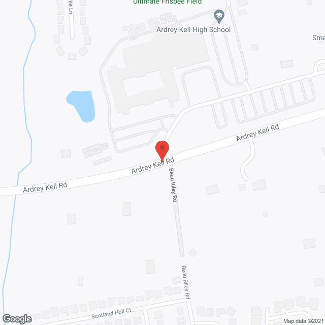 Brightmore of South Charlotte in google map
