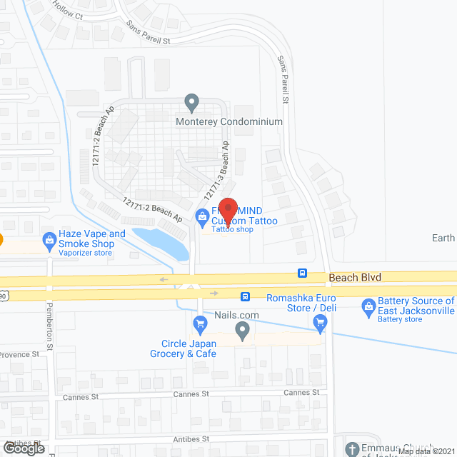 BrightStar Care Jacksonville, FL in google map