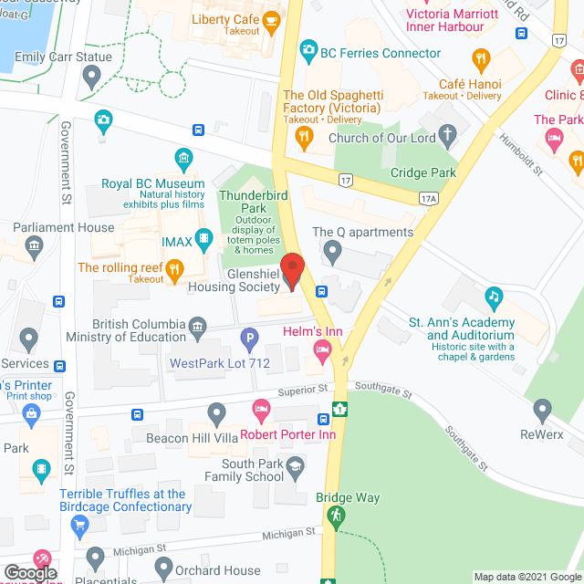 The Glenshiel in google map