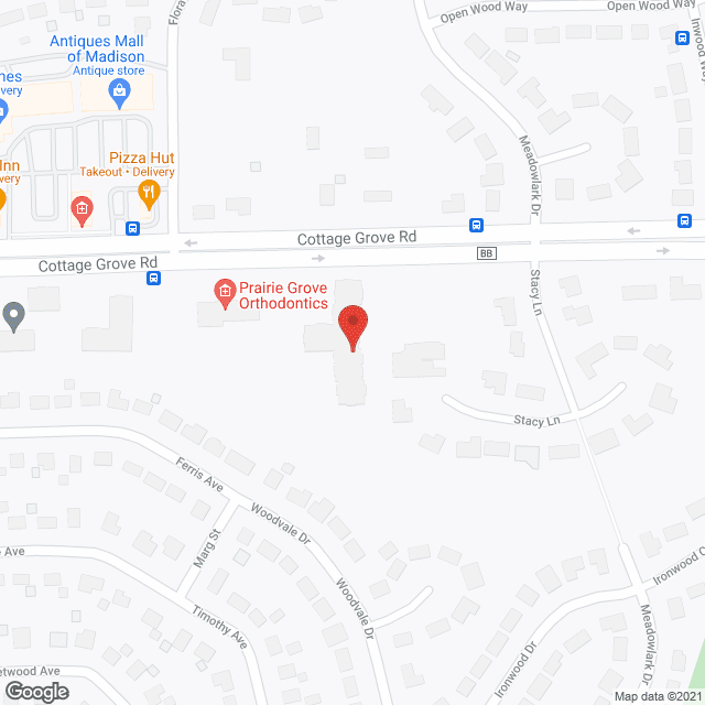 Meadow Grove in google map