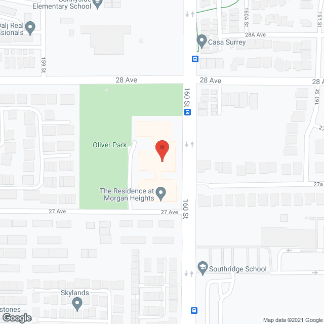 Residences at Morgan Heights in google map