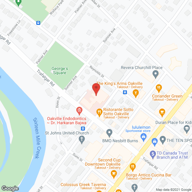 Trafalgar Lodge in google map