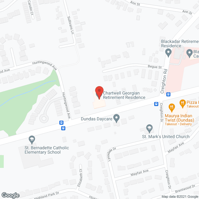 Chartwell Georgian Retirement Residence in google map