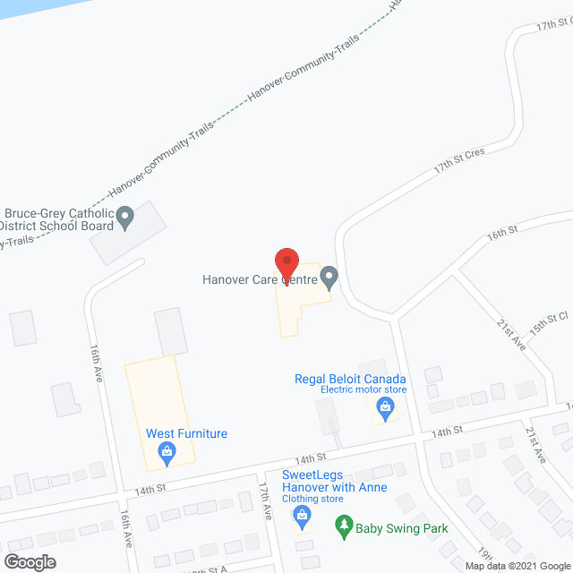 McVean Lodge in google map