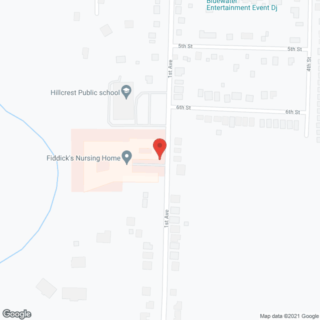 Fiddick's Nursing Home in google map