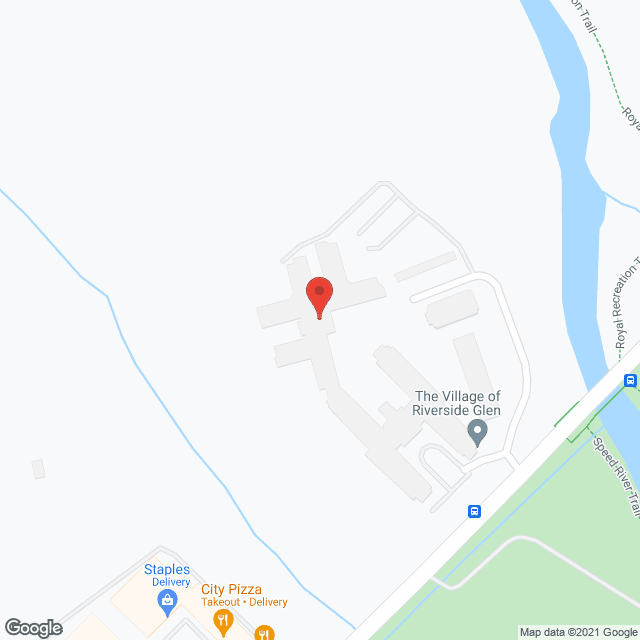 The Village of Riverside Glen in google map