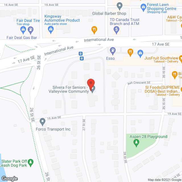 Valleyview Community-low income housing in google map