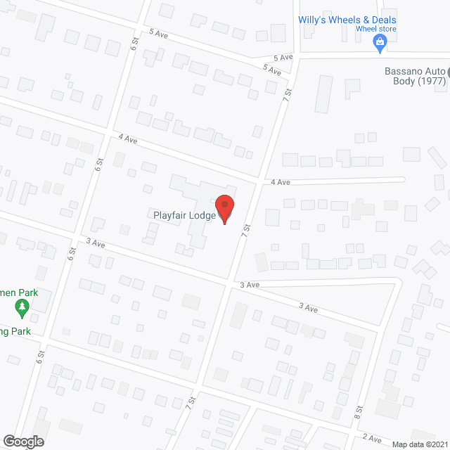 Playfair Lodge - PUBLIC in google map